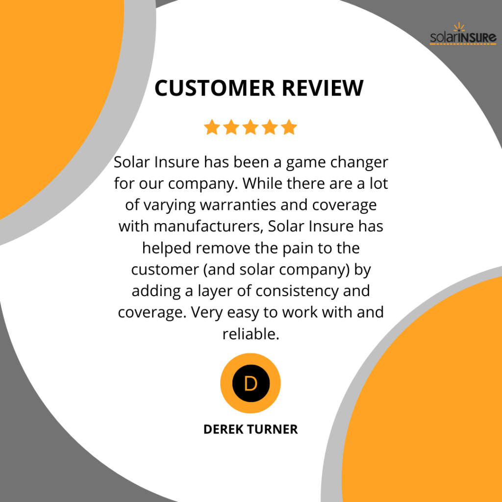 Solar Insure Customer REVIEW
