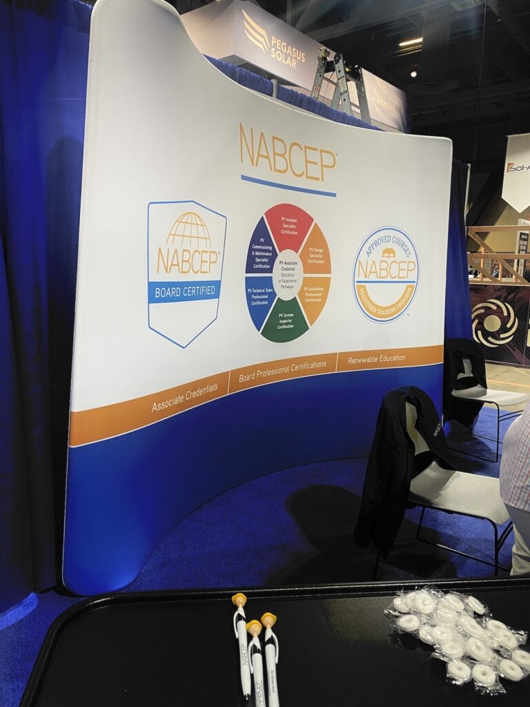 NABCEP at Intersolar2023 Solar Insure wrap up