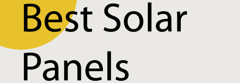 Best Solar Panels Image