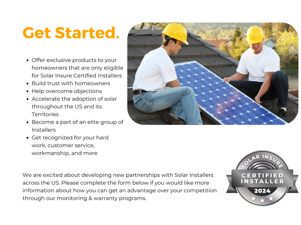 Solar Insure Certified Installer Program - SolarInsure